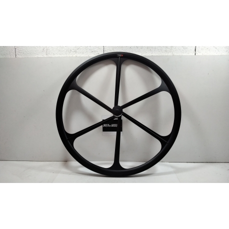 Roue a bâton fixie 6 spoke noir arrière Neuf