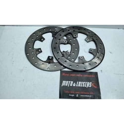 PAIRE DE DISQUE AVANT - PIAGGIO MP3 125