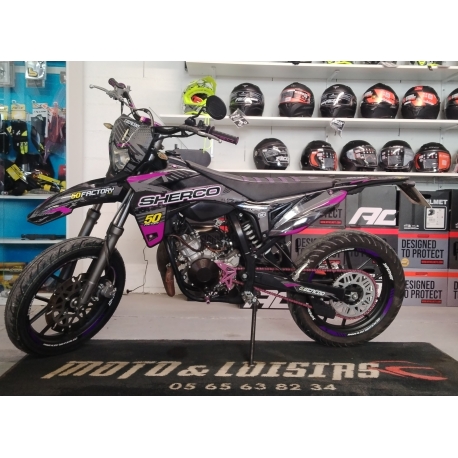 SHERCO 50CC A BOITE SUPER-MOTARD