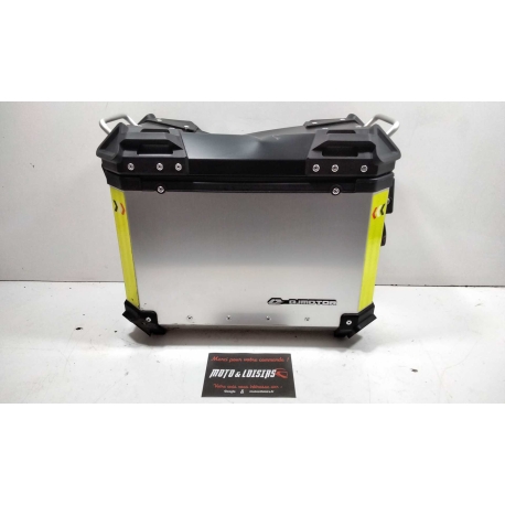 VALISE GAUCHE QJ MOTOR ENDOMMAGEE - BAGAGERIE MOTO QJ MOTOR