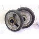 PAIRE DE ROUE SUPERMOTARD - YAMAHA DT 50