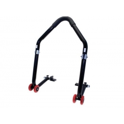 Bequille Arriere Universelle Noire Avec Supports Caoutchouc