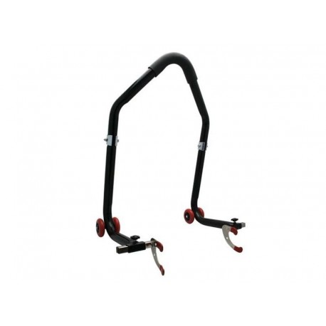 Bequille Arriere Universelle Noire Avec Supports V