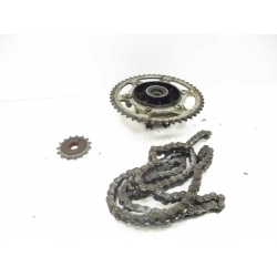 KIT CHAINE - HONDA TRANSALP 650