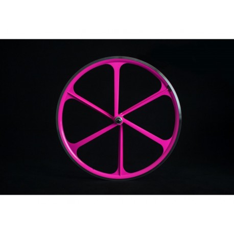 Roues à bâtons Six Spoke Rose arrière