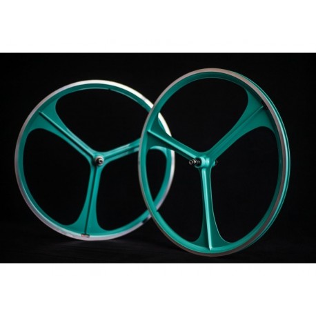 Roues à bâtons Three Spoke Celeste