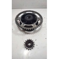 COURONE + PIGNON - SUZUKI DR 750