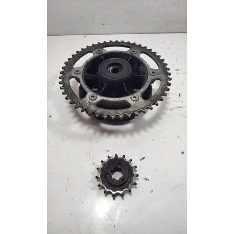 COURONE + PIGNON - SUZUKI DR 750