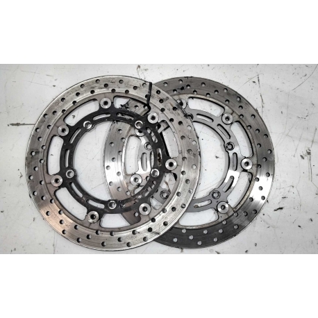 PAIRE DISQUES DE FREIN - YAMAHA FZ6 S